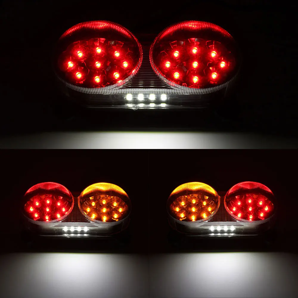 ͻŰ ZX6R ZX-6R G1G2J1J2 1998-2002 ZR7S ZX900 ZX9R ZZR600 Ĺ̵ 극ũ  õ  LED 