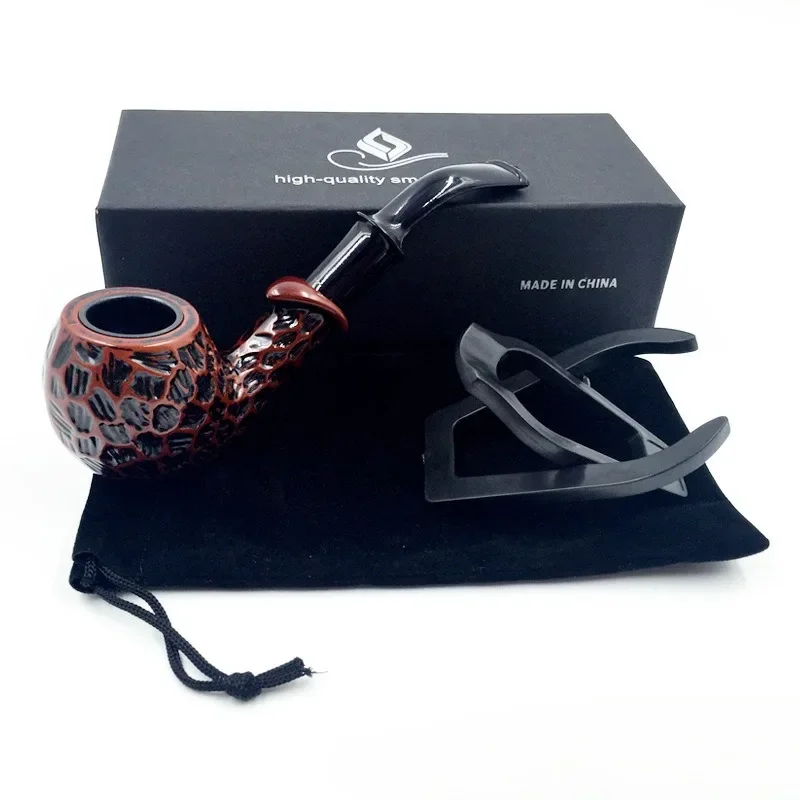 Pipe Enchase Smoking Pipe Tobacco Cigarettes Cigar Pipes Portable Smoking Grinder Smoke Gifts 1pcs smoking accessories,tobacco pipe,tobacco smoking accessories,smoking pipe