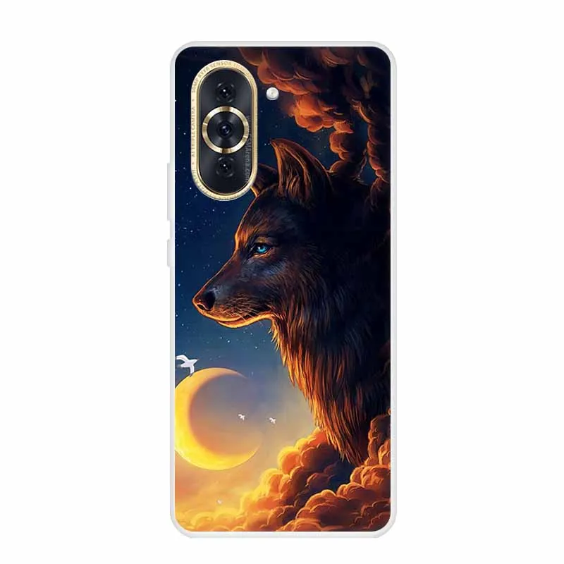 Huawei Nova 10 Pro Clear Marble Soft TPU Silicone Back Cover – Elegant Protective Case