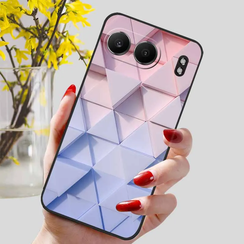 Luxurious Soft TPU Silicone Phone Cover - Beautiful Protective Back Shell