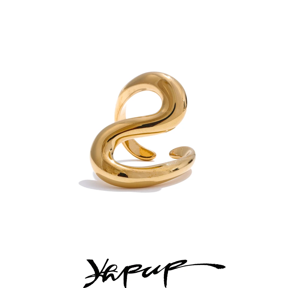 Yhpup Adjustable Minimalist Metal Ring