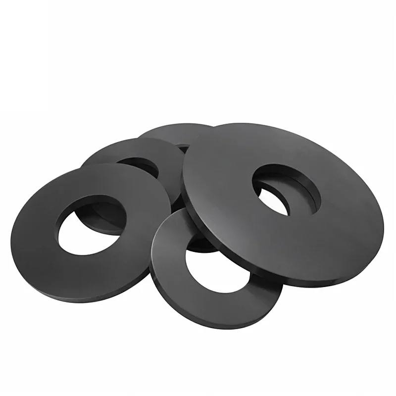 Rubber Washer 20 Pcs Black Flat Anti Oil Seal Washers M2 M2.5 M3 M4 M5 M6 M7 Insulation Hose Plumbing Gaskets