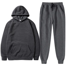 

Men & Women Sets Hoodies+Pants Hooded Sweatshirt Sweatpants Fashion Slim Fit Men Set Hoodie Pant Hip Hop Pullover Hoody