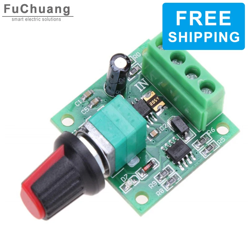PWM DC motor speed controller 1.8V 3V 5V 6V 12V 2A speed control switch 1803BK Adjustable Drive Module dc motor speed controller,motor speed controller,electric motor speed controller