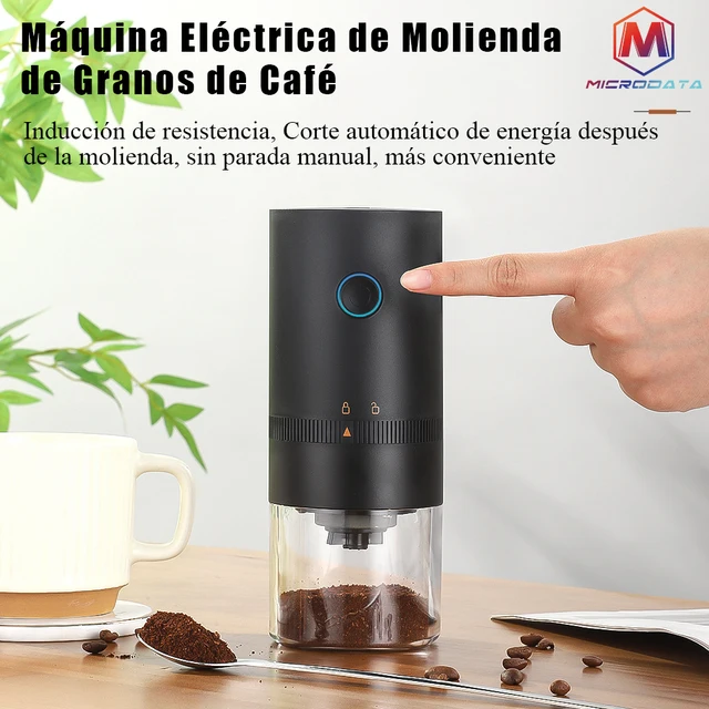 Moulin à café électrique Portable, épaisseur réglable, noyau de broyage en céramique, batterie longue durée, broyeur de grains de café 1