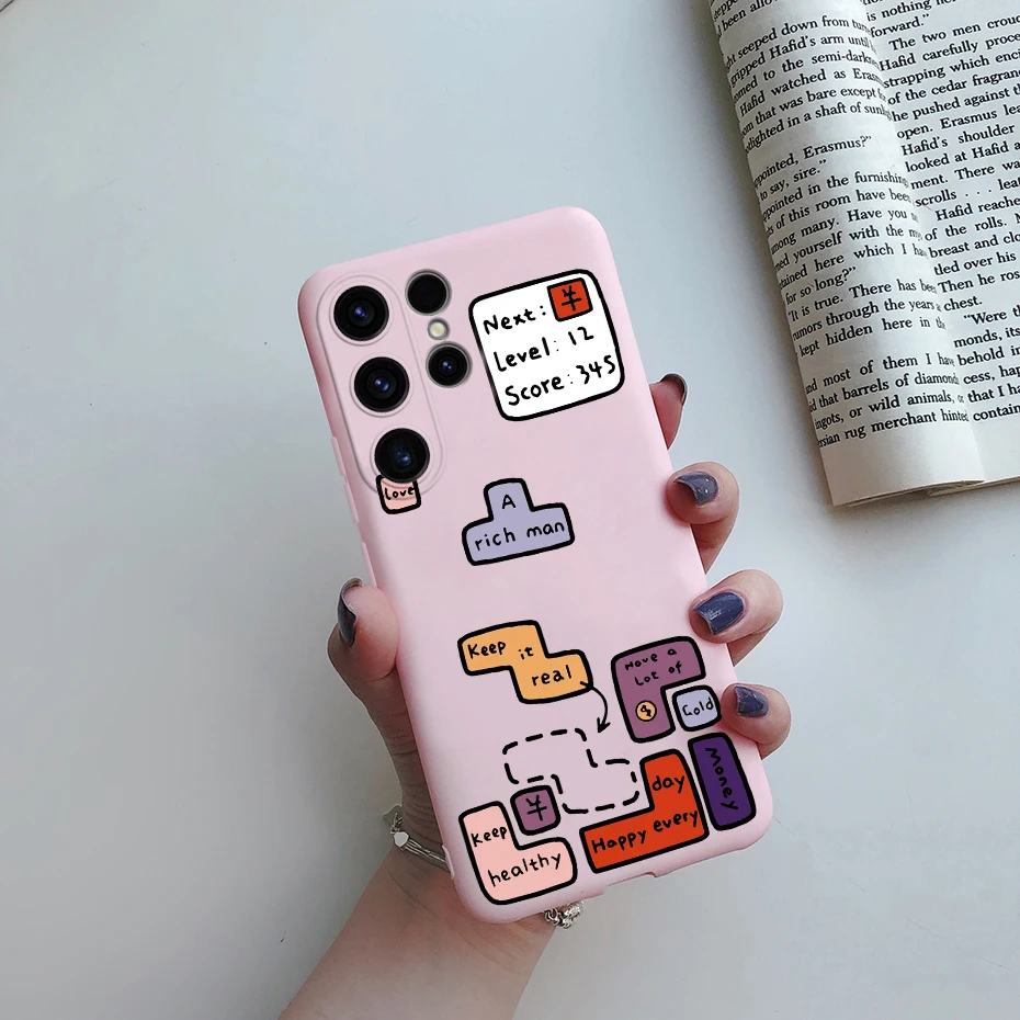 Cute Cat Cartoon Soft Silicone Phone Case Coque