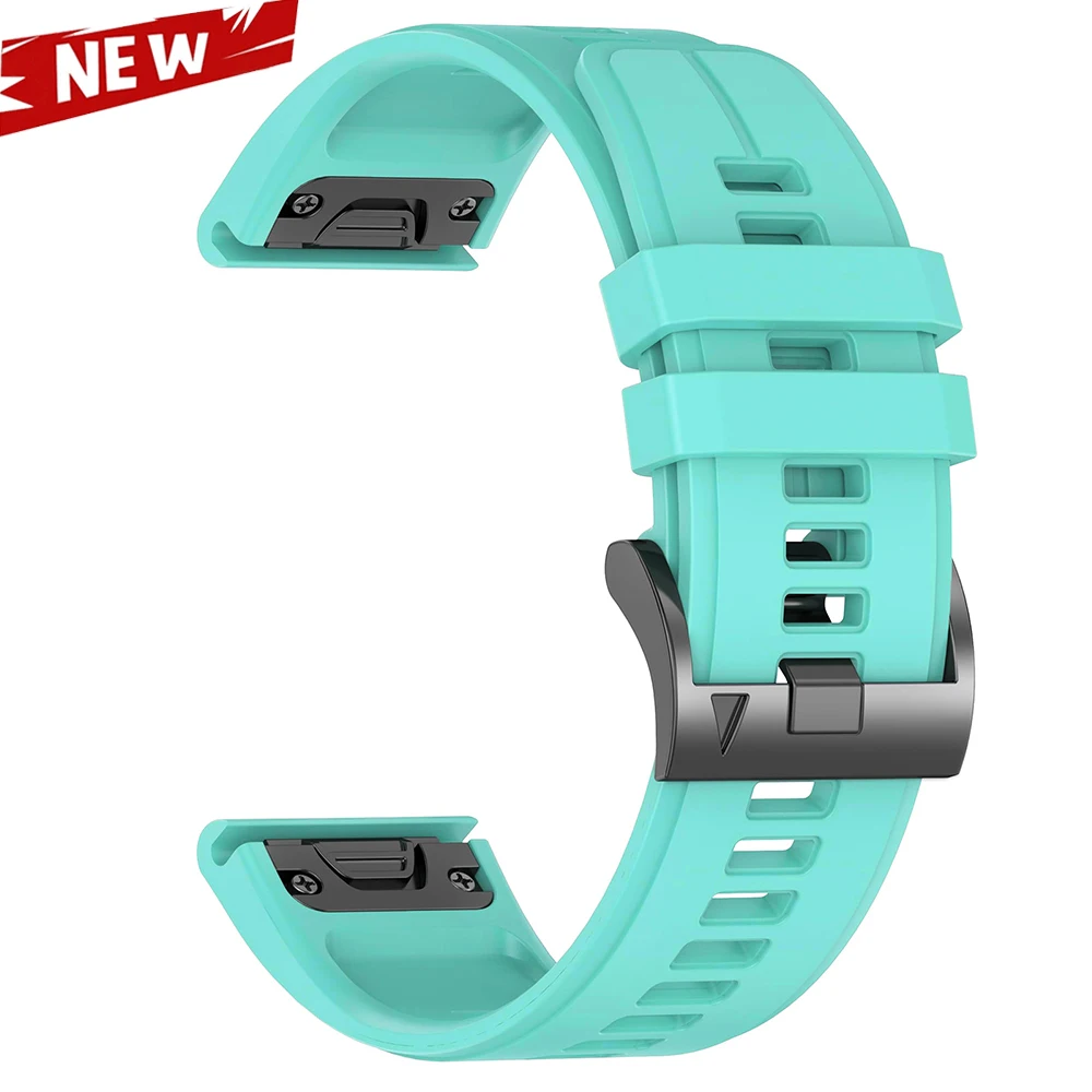 Premium QuickFit Silicone Sport Watch Band - 22/26mm