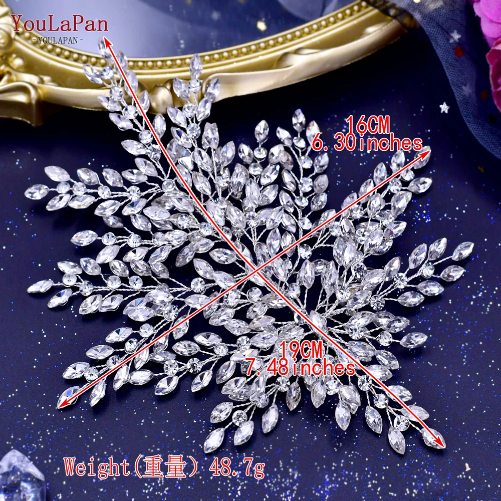 Wedding Headpiece Women Tiara Bridal Headwear Crystal Hair Piece Rhinestone Headband for hair accessories,bridal hair accessories