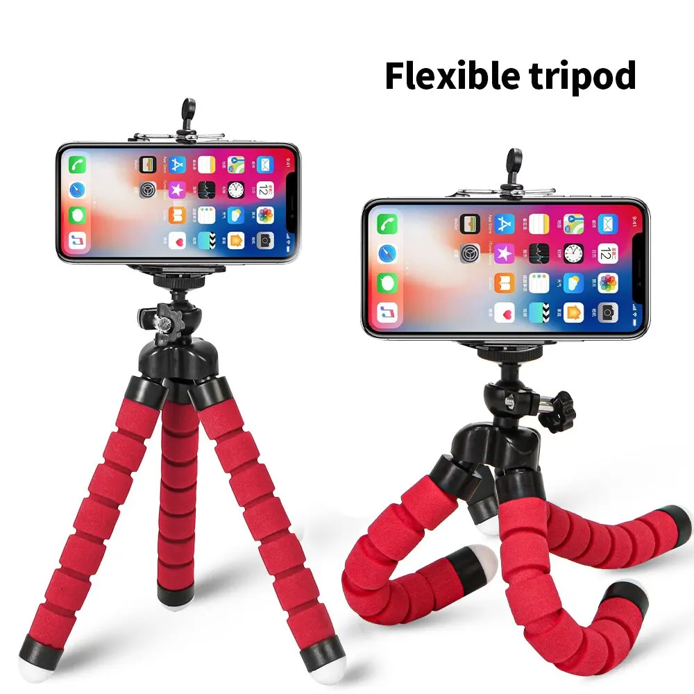 Tripod For Phone Flexible Sponge Octopus Mini Tripod For Iphone Mini