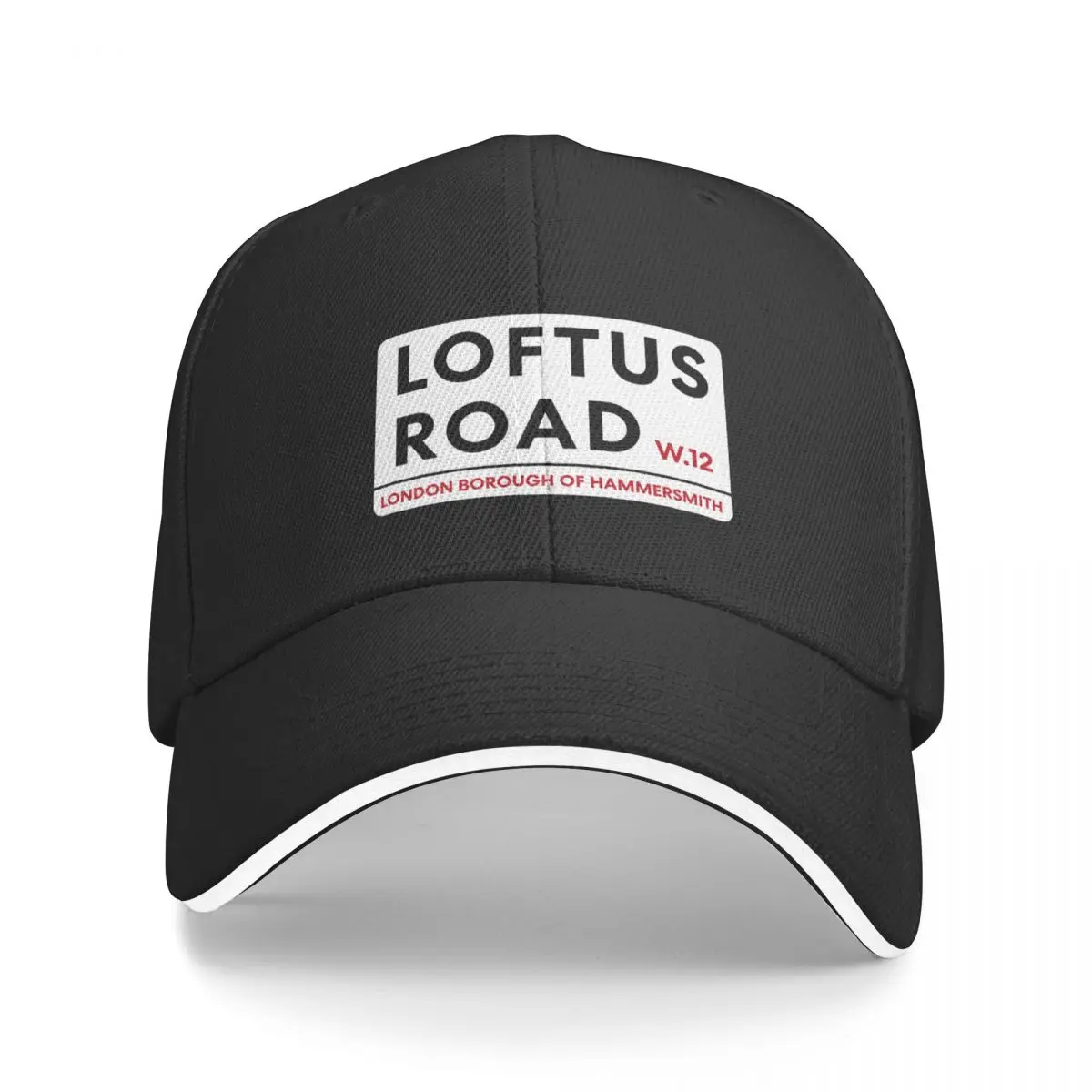 

Loftus Road W12 Queens Park Rangers Road Sign Baseball Cap Sun Cap Uv Protection Solar Hat Man Women's