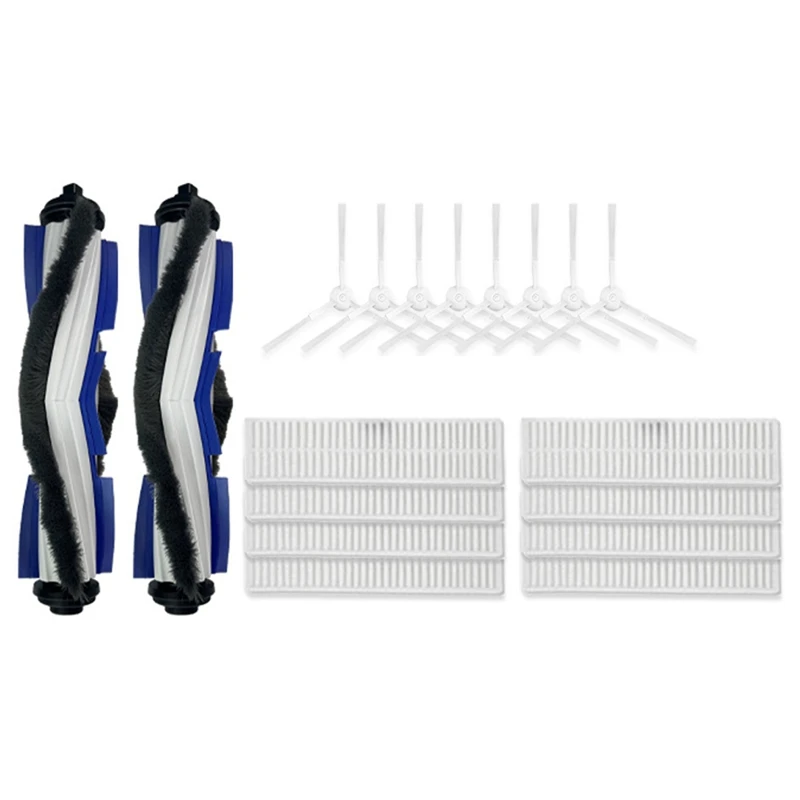 

For Tefal Explorer Serie 60 / RG7447, RG7455, RG7447Wh, RG7455WH Spare Parts Accessories Main Side Brush Hepa Filter