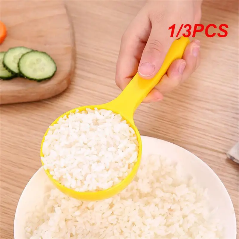 1/3PCS Semicircle Rice Spoon Mold Non-stick Sushi Mold Rice Ball Scoop Spoons Home Kitchen Cooker Congee Spoon