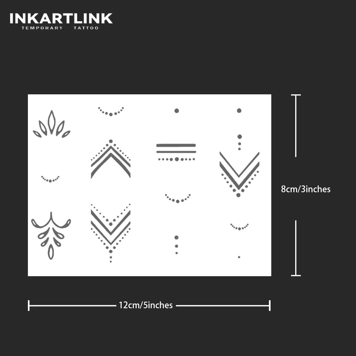 Henna Finger Tattoo (7) temporary tattoo sticker, waterproof magic tattoo, lasts to 15 days fake tattoo, semi permanent tattoo 4