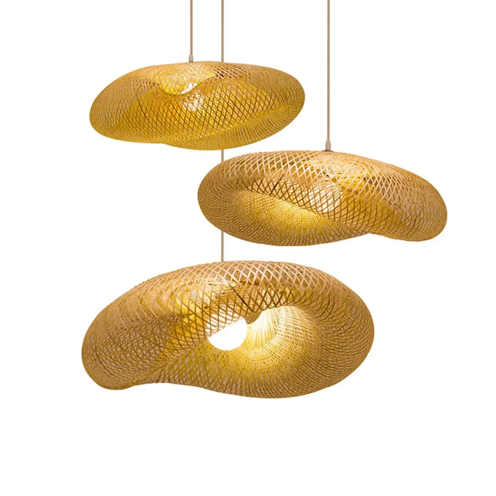 Sophisticated Bamboo Chandelier