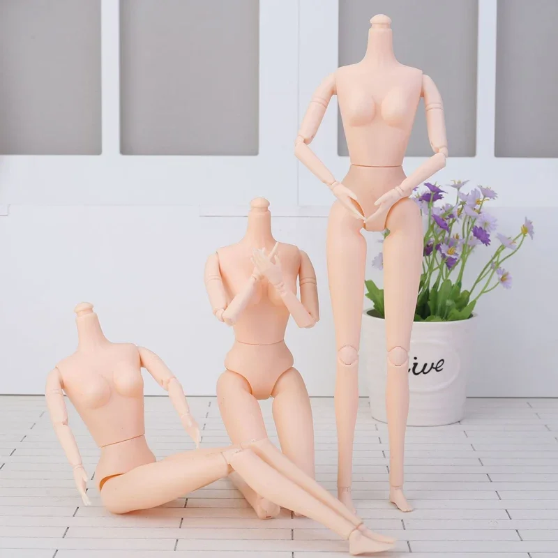 30cm African Doll's Body 5/11/13/20 Joints Body Dark Skin Children's Pretty Girl Toy 6