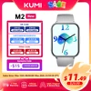 KUMI M2 Smart Watch 1.83" HD Screen ChatGPT 100+ AI Watch Faces Bluetooth Calling 100+ Sports Modes Health Monitoring 2ATM 1