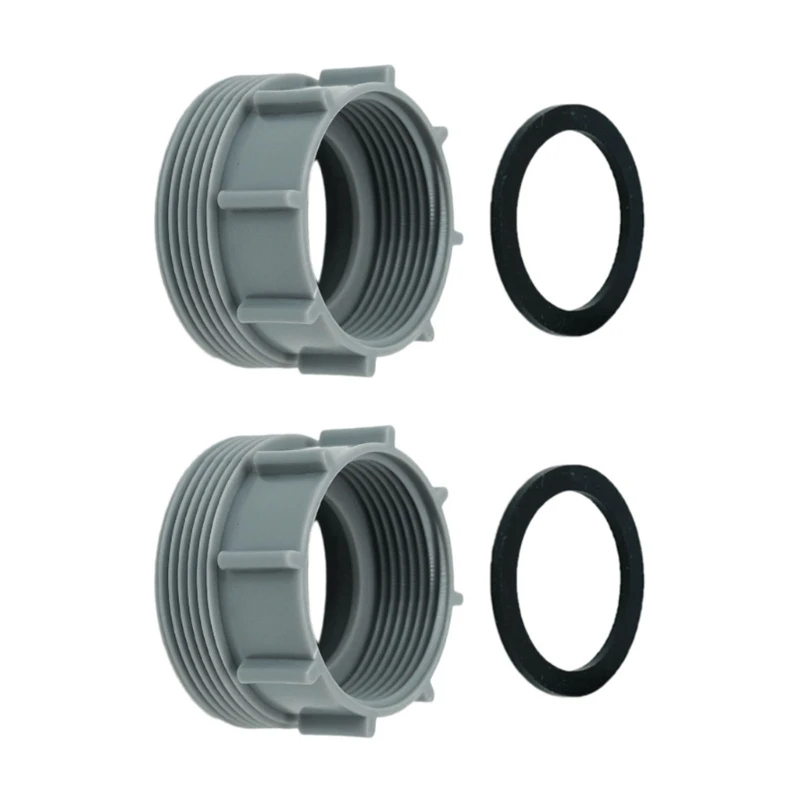 45 to 58mm Connector Versatile Kitchen Pipe Adapter Corrosion Resistant ABS Reducer Drain Pipe Joint Simple