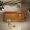 1700 X 720 X 550 MM COLOURFUL RESIN BATHTUB FREESTANDING TUB 8607C 3