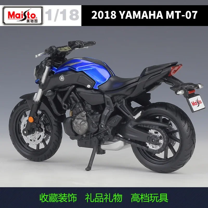 Miniatura Yamaha MT-07 - Maisto 1:18 - Machine Cult