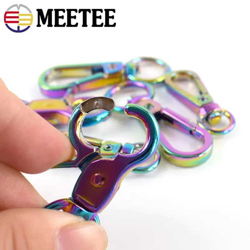 1/5 Pcs Metal Lobster Claw Clasps - Swivel Trigger Snap Hooks For Handbags & Crafts