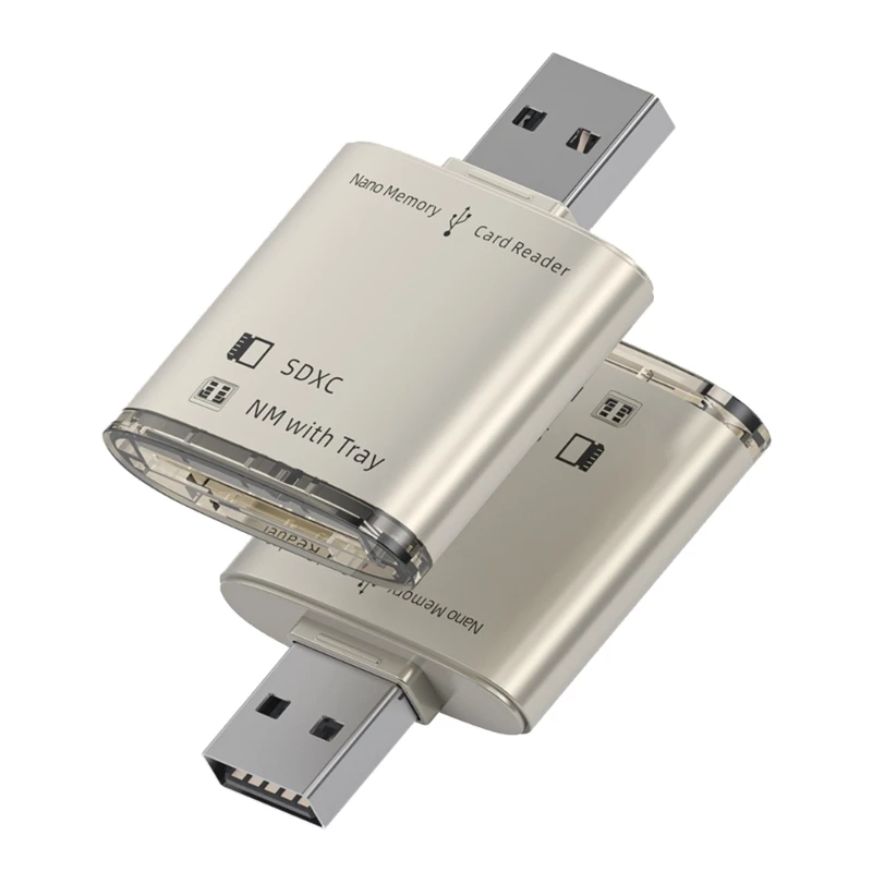 편리한 USB2.0/USB3.0 NM 카드 리더기 플러그 앤 사용, 안정적인 성능