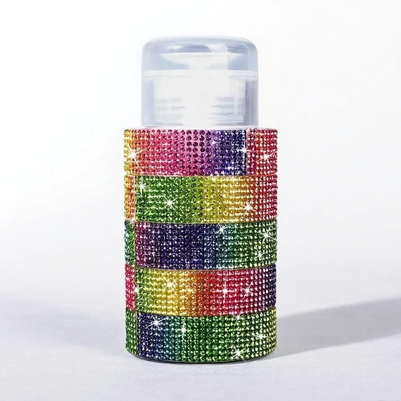 200 ml Nachfüllbare Leere Presse Flüssigkeit Pumpe Flasche Nagellack Entferner Reiniger Dispenser Container Make-Up Maniküre Werkzeuge Zubehör – Detail 7