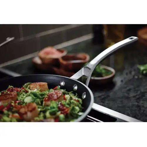 10-Inch Hard Anodized Nonstick Stir Fry Pan