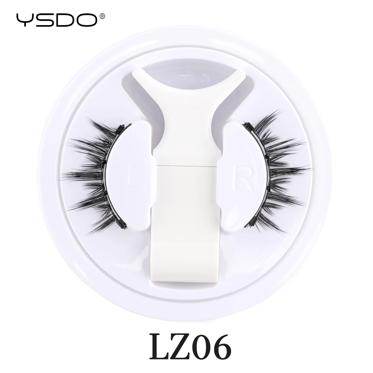 Magnetic Lashes 1 Pair No Glue Needed 3-Step Press On False Eyelash fake eyelashes