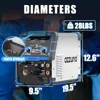 5-in-1 Welder Machine Plasma Cutter Combo with HF TIG Gas MIG Stick Welding 110/220V Dual Voltage Multi-functional Welding Tool 6