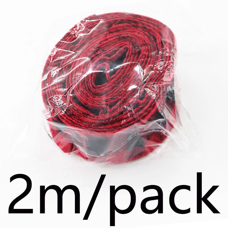 (2 Meters/roll) 5cm Grid Christmas Tree Wreath Lace Decoration Retro Desktop Home Sewing Decorations Handmade DIY