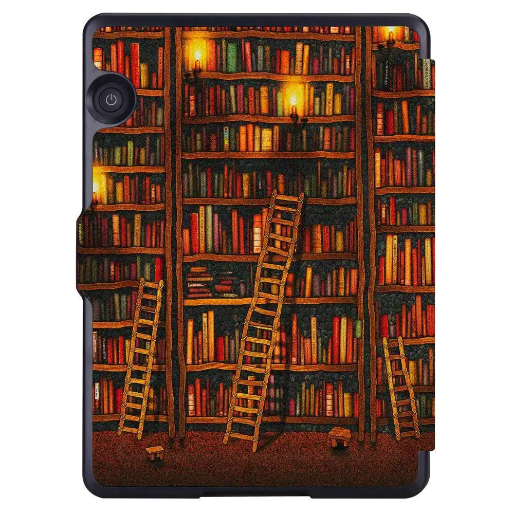 Hülle für Kindle Voyage 2014 NM460GZ, PU-Leder Buchhülle, Schutzcover mit Auto Wake/Sleep-Funktion, Ebook Kindle Zubehör, Skin – Detail 3