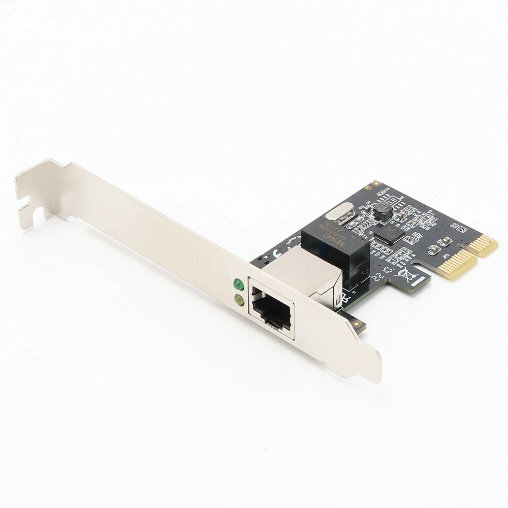 

HAGOOGI Cost-Effective PCI-E 1X Gigabit Network Card Desktop Computer Wired Network Card RTL8111 PCIE Extender