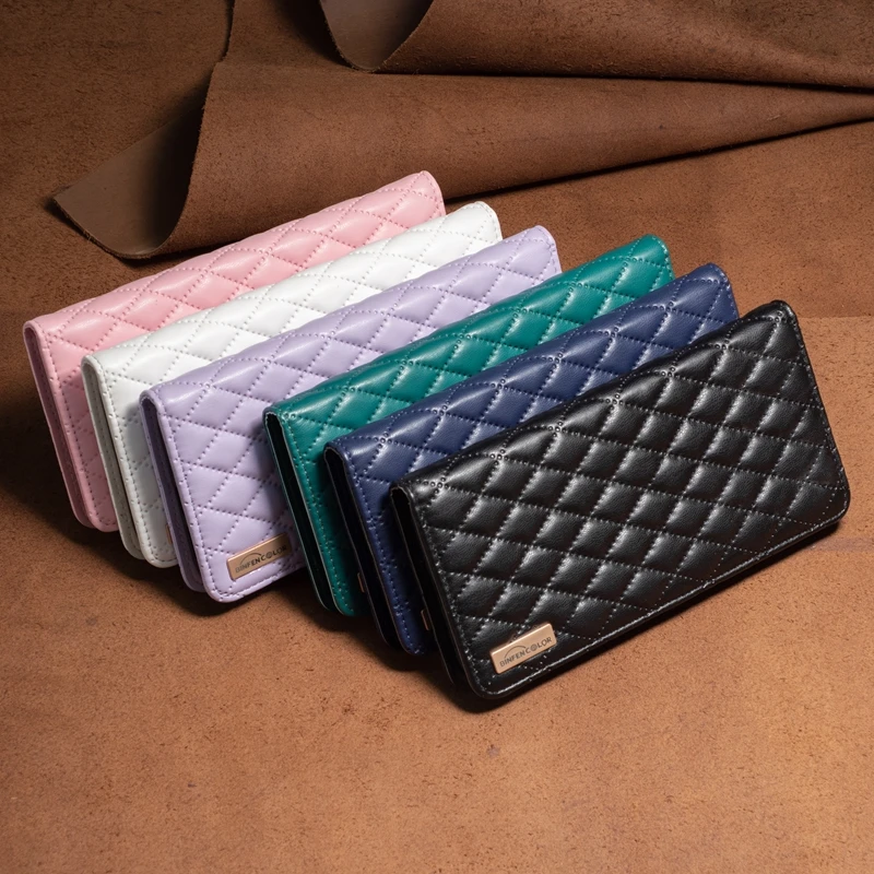 Luxury Fragrance Leather Wallet Case