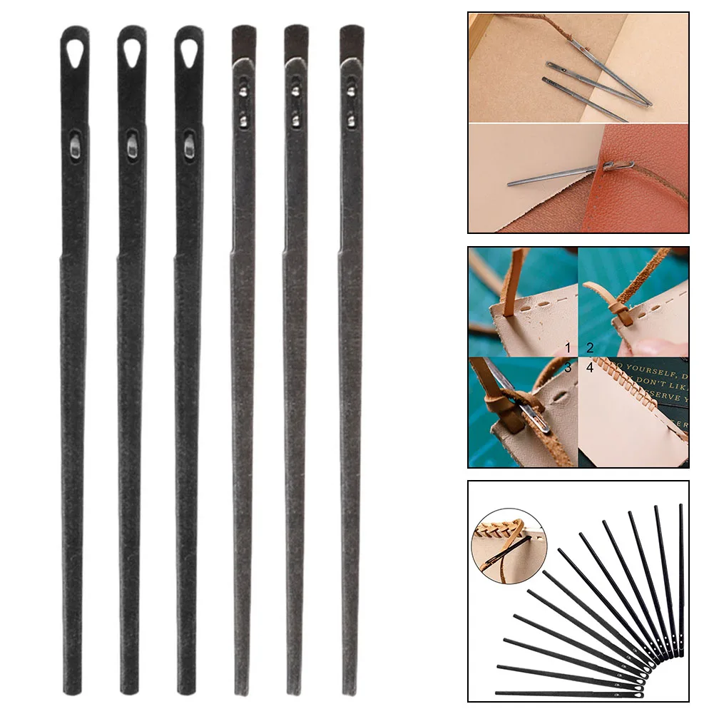 

Home Decoration Single And Double Eye Needles For Knitting, For Leather Sewing Multi-Functional Arts,Crafts