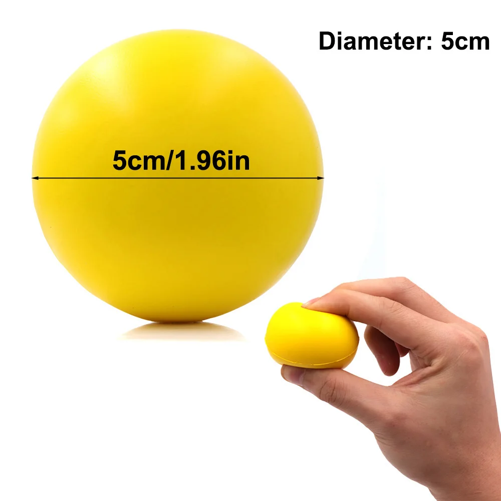 Hand Grip Strengthener & Massager Ball, Adult Therapy Rehab Gym thumbnail 5