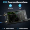 New NanoVNA-F V3 Vector Network Analyzer 1MHz-6GHz 4.3 Inch HF VHF UHF VNA Antenna Analyzer Measuring S-Parameter Voltage SWR 5
