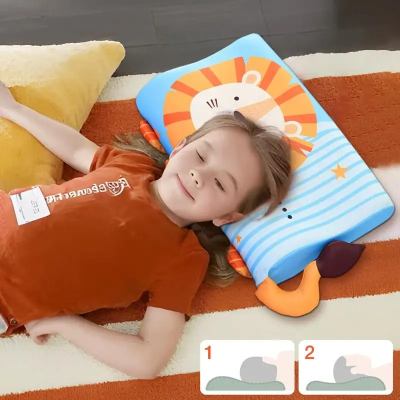 Schlummerkids Calm Cushion Pillow Toddle Pillow For Sleeping Small Pillow For Daycare Preschool Nap Time Ergonomic Bed Pillow 5