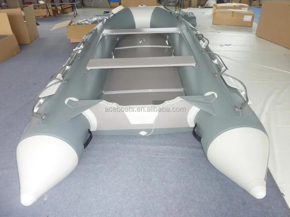 Green with black mini inflatable boat Inflatable fishing Boat