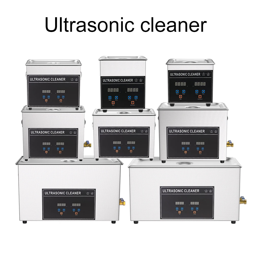 1L 3L 6L 10L 15L 30L Digital Ultrasonic Bath 220V EU AU UK Heated 600w 900w Large Ultrasound Cleaning Ultrasonic Cleaner Machine 1
