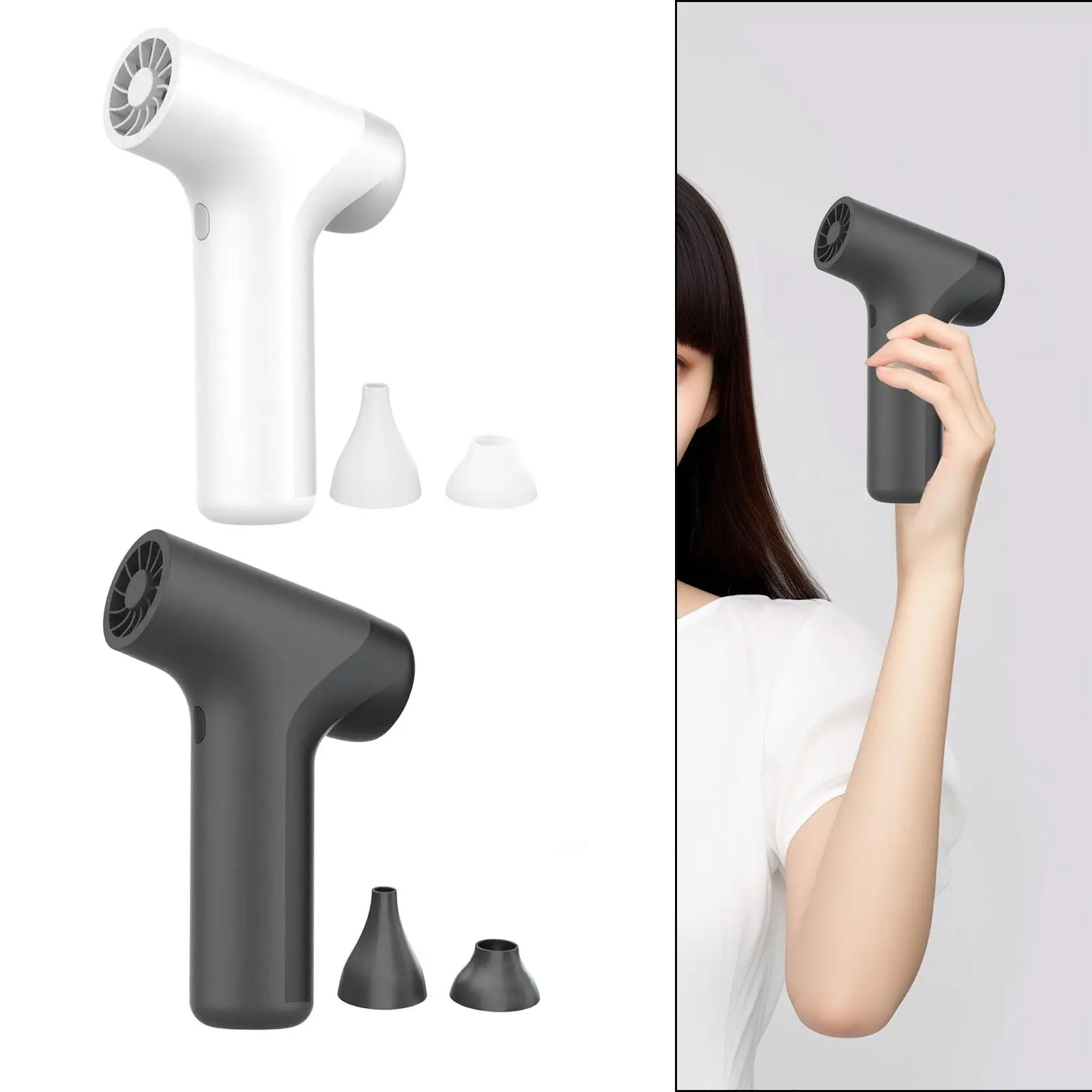 Travel Hair Dryer, Hair Care, Quick Dry Setting Compact Cordless Hair Dryer, Cordless Blow Dryer for Home Art Painting, 3