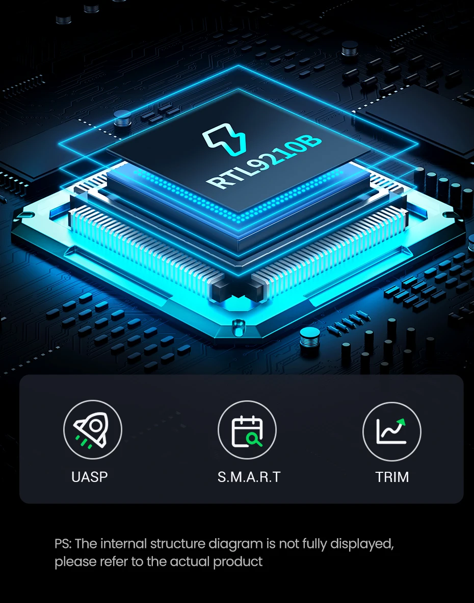Ugreen m2 ssd caso m.2 nvme ssd