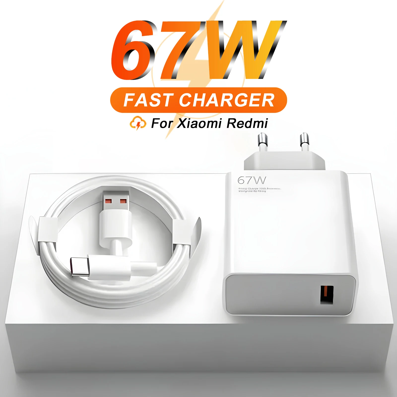Зарядное устройство с USB-портом, 67 Вт, For Xiaomi Mi 12S 14 13