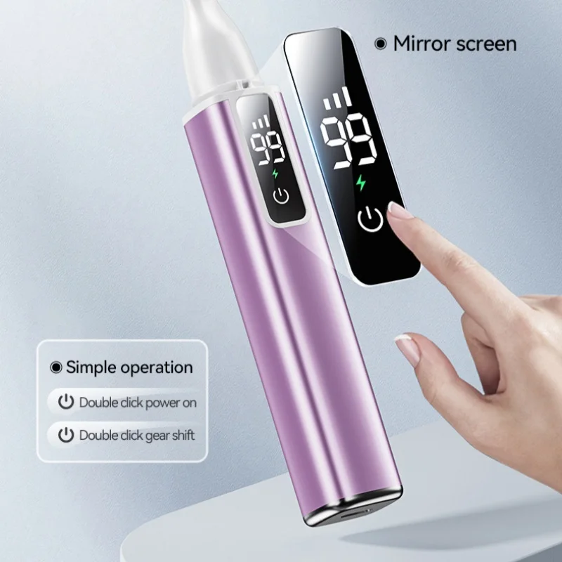 NEW XIAOMI Mijia Electric Nose Hair Trimmer Portable 2 in 1 Nose Ears Hair Eyebrow Trimmer for Men Rechargeable Painless Clipper 2
