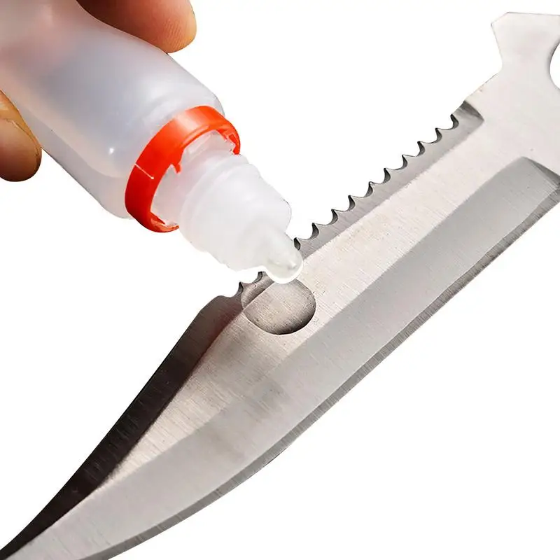 10ml Blade Lubricating Oil Professional Knives Maintenance Anti-Rust Oil Protect Carbon Steel Knife Lubricating Oil