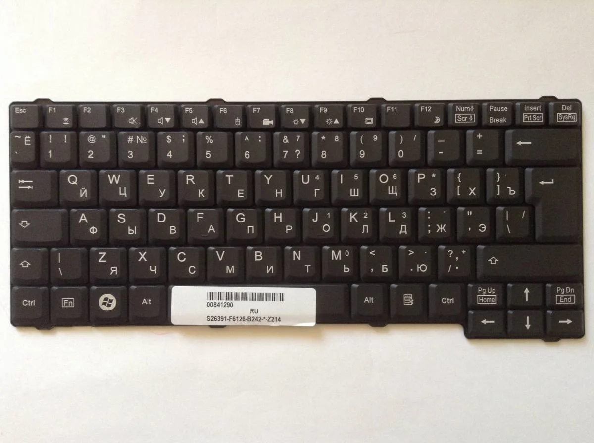 Клавиатура для ноутбука Fujitsu Siemens Esprimo Mobile V5505 V5555 V5515 V5545 V5535 NSK-ADP2R | Компьютеры и