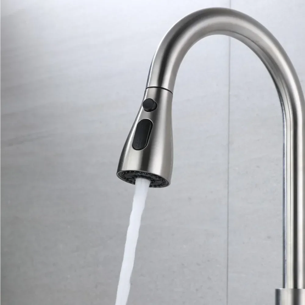 Kitchen Faucet Aerator 3 Modes Splash-Proof Bubbler Replaceable Water Tap Sink Mixer Tap Sprayer Head Pull Out Faucet Nozzle faucet aerator,faucet sprayer head,kitchen faucet sprayer,kitchen faucet,kitchen sink faucet
