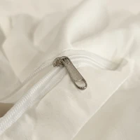 2025 Luxury Hotel Bedding Sets Thick Brushed Bed Sheets White Duvet Cover Set Pillowcase Four Piece Fully Enclosed for Home Gift 6