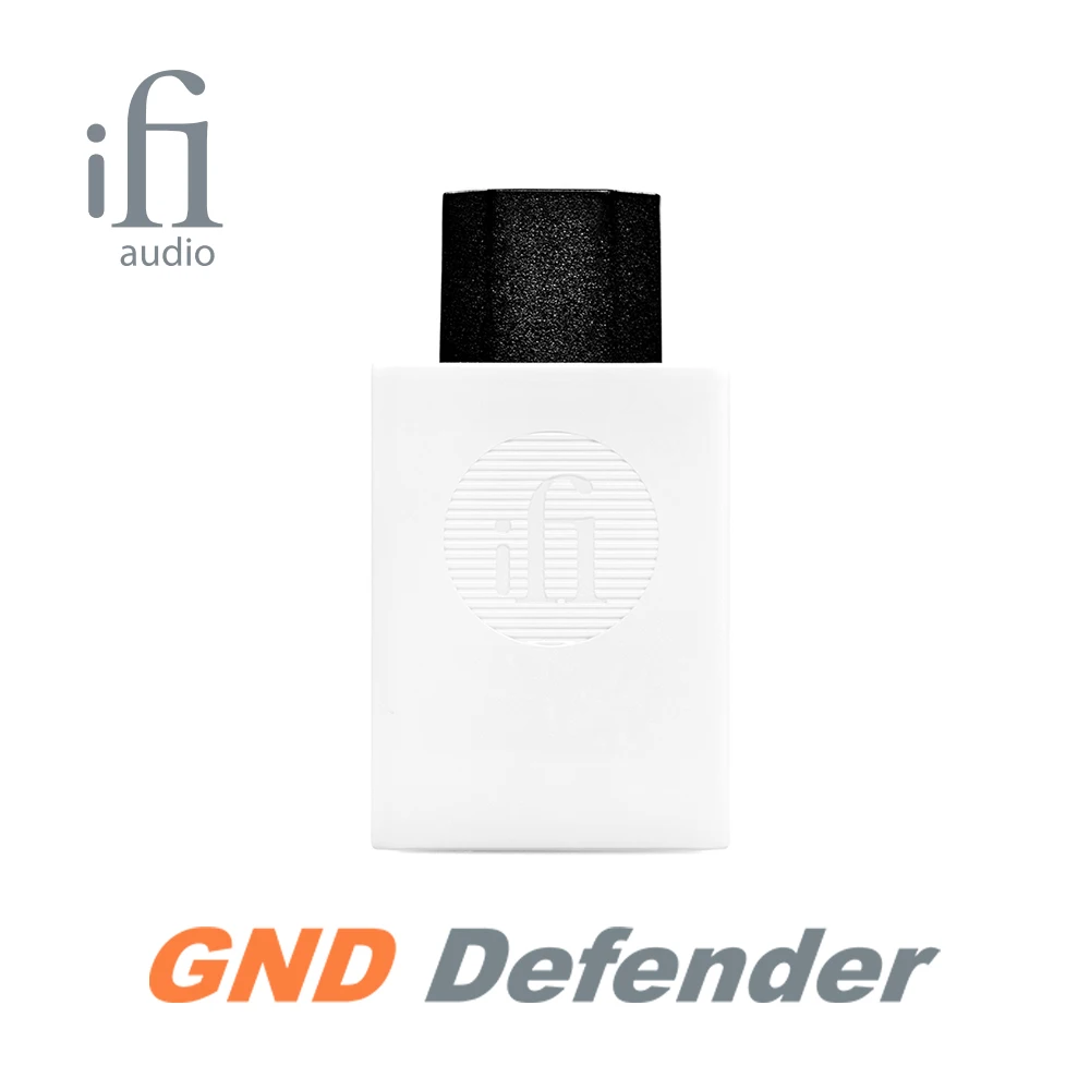 iFi GND Defender Intelligent Grounding Controller Ground Loop Interference Electromagnetic Shielding Noise Reduction Power Plug