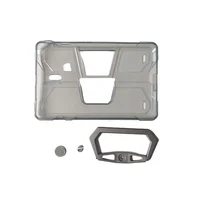 Original TPU Silicon Transparent Case Cover Metal Holder and Foldable Support Tablet Case For 8848 Unihertz TANK Pad 2