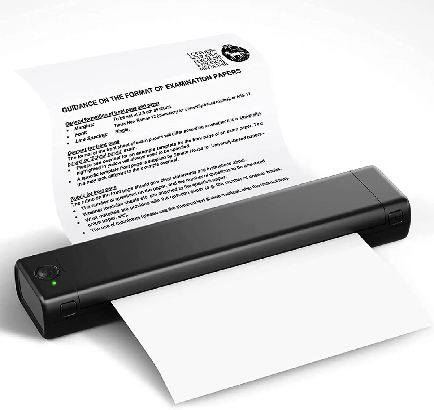 Phomemo M832 - 100 hojas de papel térmico portátil para impresora A4,  rollos de papel térmico plegables, impresión térmica avanzada, papel  térmico